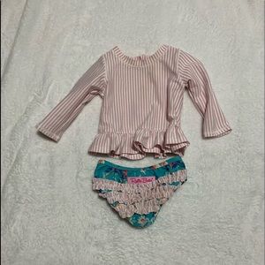 Ruffle Butts Swimsuit 6-12m